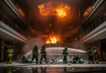 इराक के शॉपिंग मॉल में लगी भीषण आग, 60 लोगों की मौके पर ही हुई मौत, कई घायल