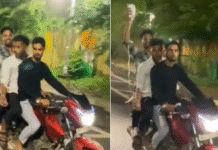 अस्पताल में भर्ती शख्स को चढ़ती ड्रिप के साथ बाइक पर घुमाने निकले दोस्त, मस्ती करके वापस छोड़ गए,